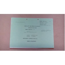 CLANSMAN CES CATALOGUE UK/PRC320 KIT NO1